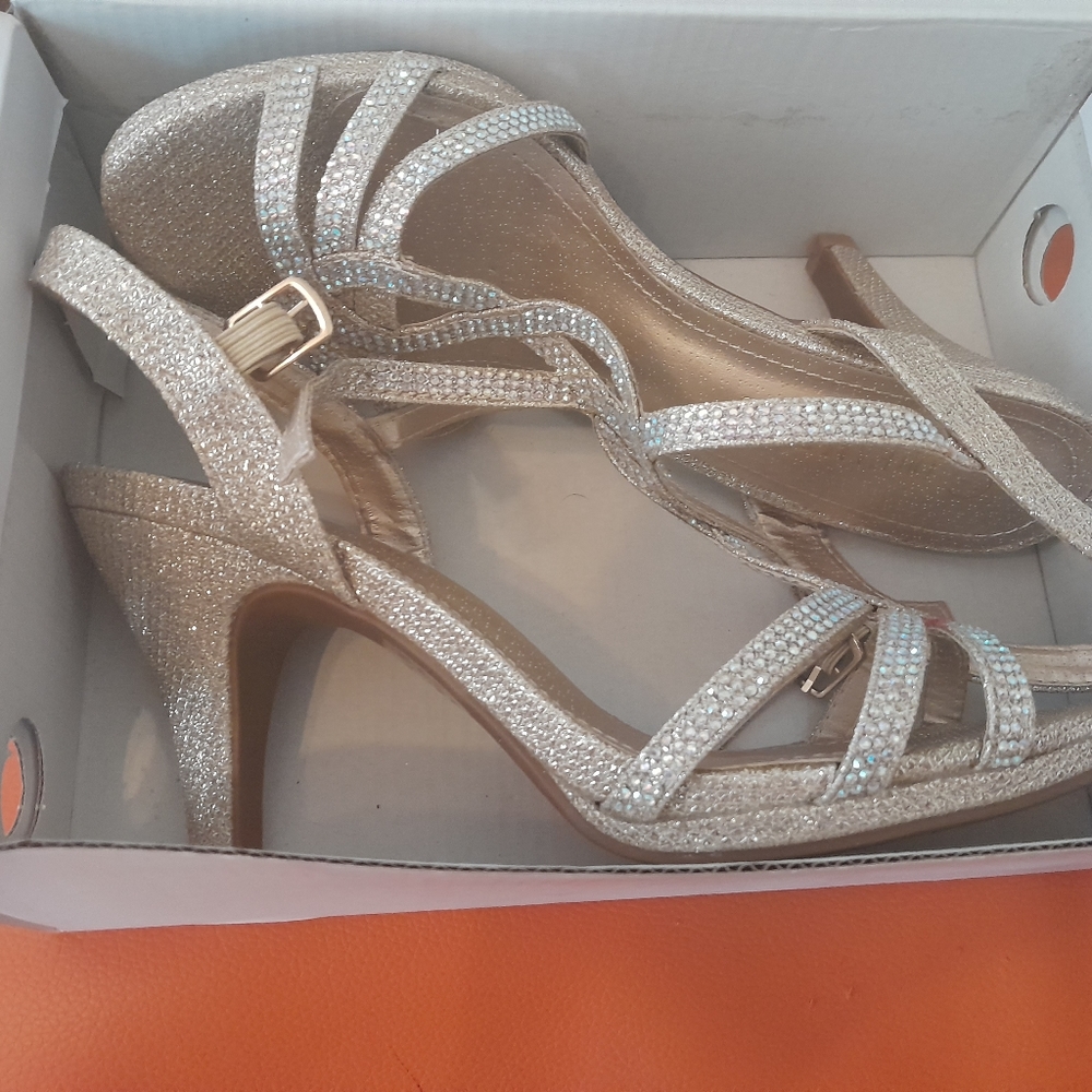 Rhinestone heels